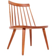 Midcentury Yngve Ekström "Sibbo" Oak Chair