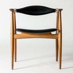 Midcentury "Yoke" Armchair by Hans J. Wegner, Denmark, 1960s