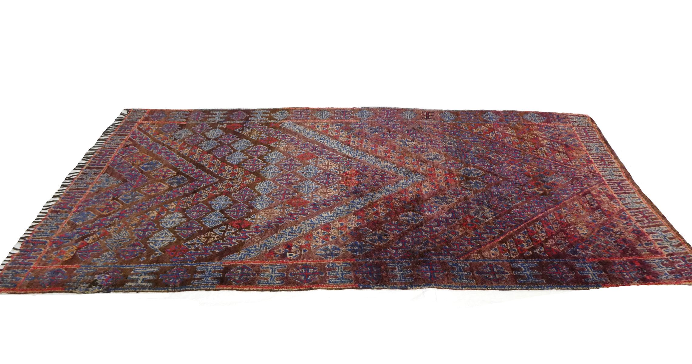 Tappeto in lana Zayan del Medioevo 6' x 10'11 in vendita 1