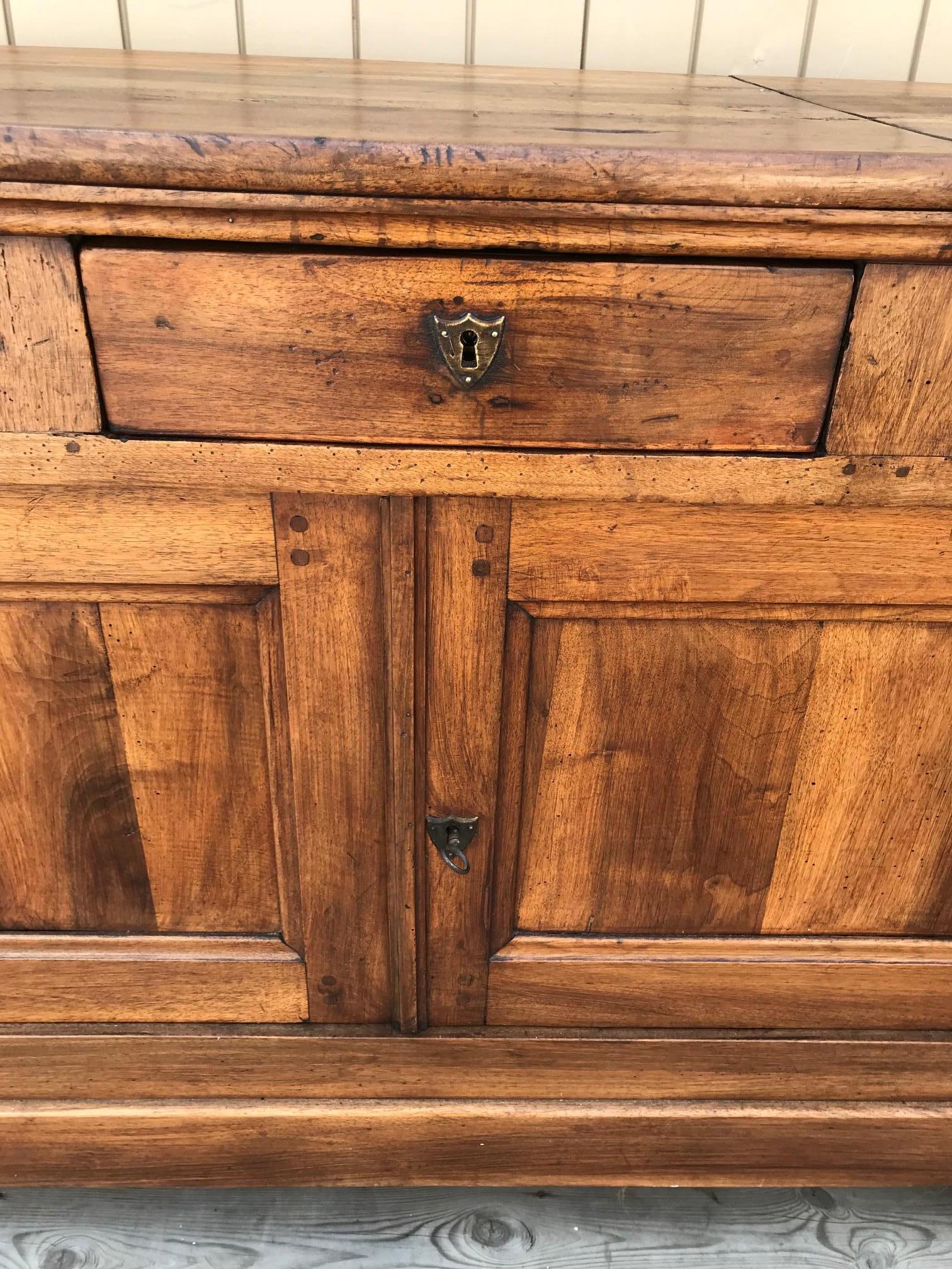 Middle 19th Century French Walnut Louis Philippe Buffet 5