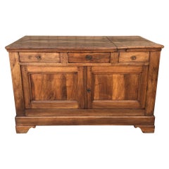Middle 19th Century French Walnut Louis Philippe Buffet