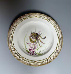 Mitte 20. Jahrhundert Fauna Krebs pagurus Danica Royal Copenhagen Teller