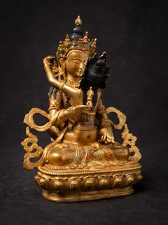 Middle 20th century Old bronze Nepalese Shakti statue from Nepal