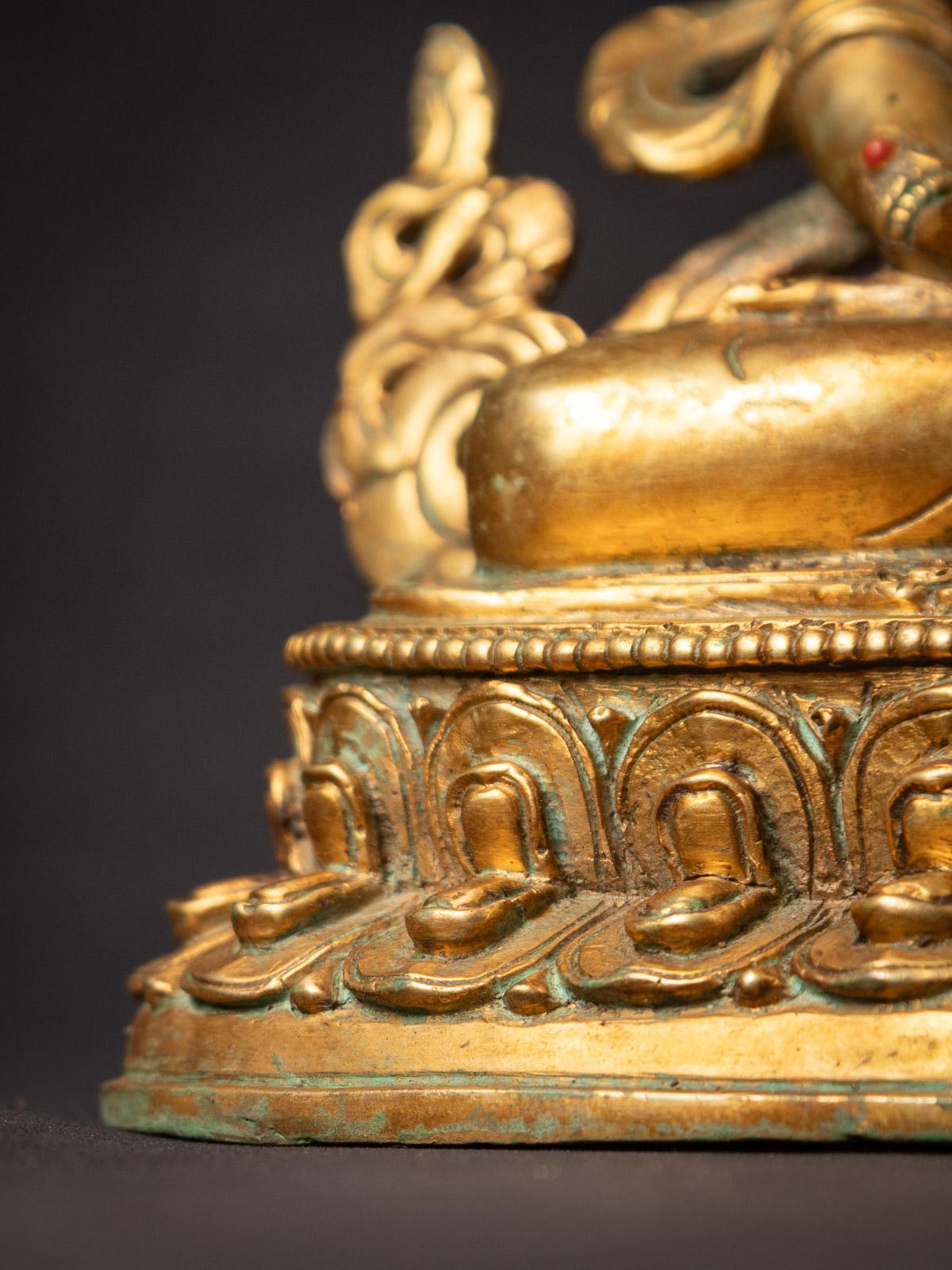 Middle 20th century Old bronze Nepali Aparmita Buddha from Nepal 12