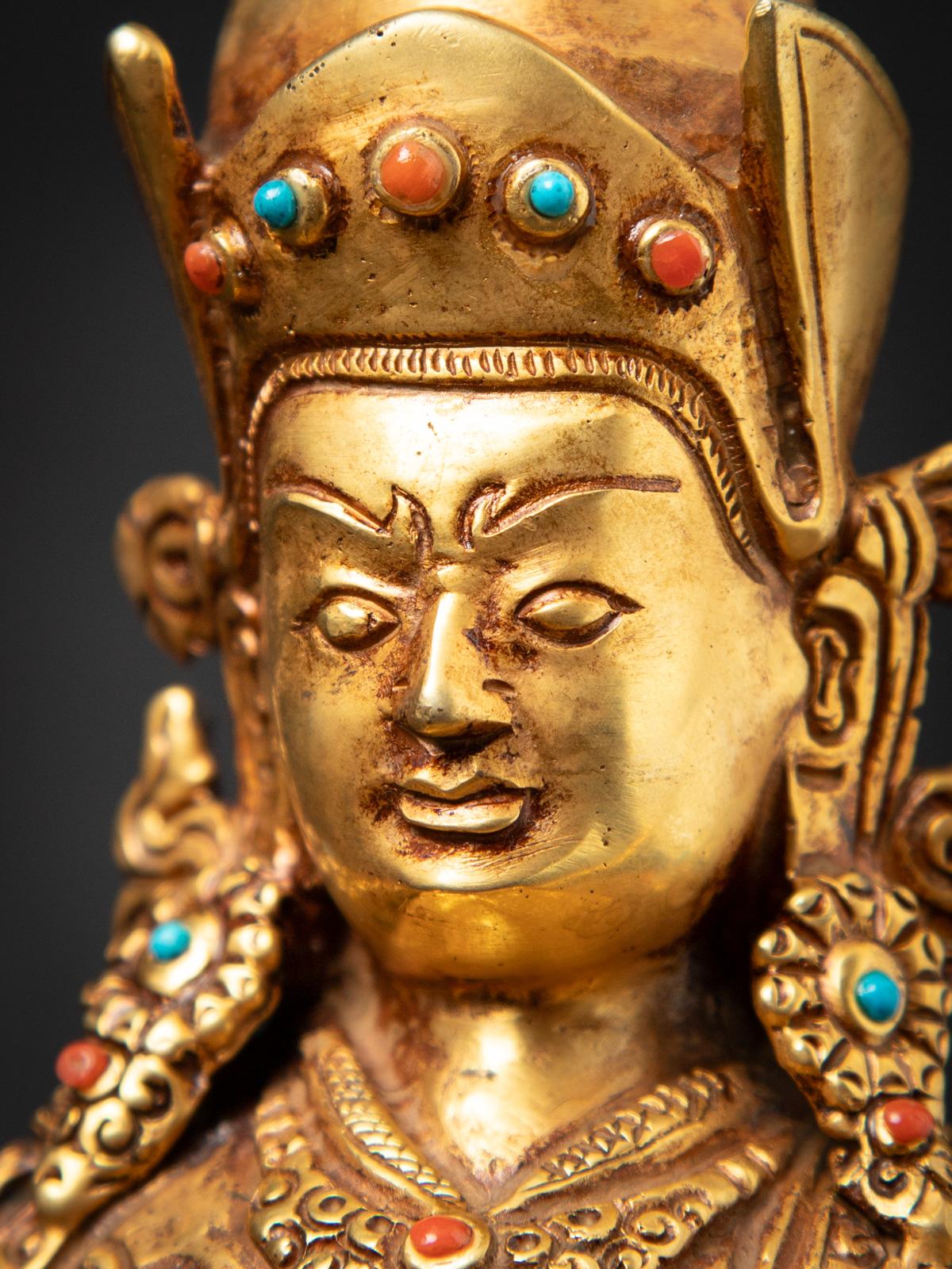 Statue de Bouddha népalais en bronze du milieu du 20e siècle - OriginalBuddhas en vente 9