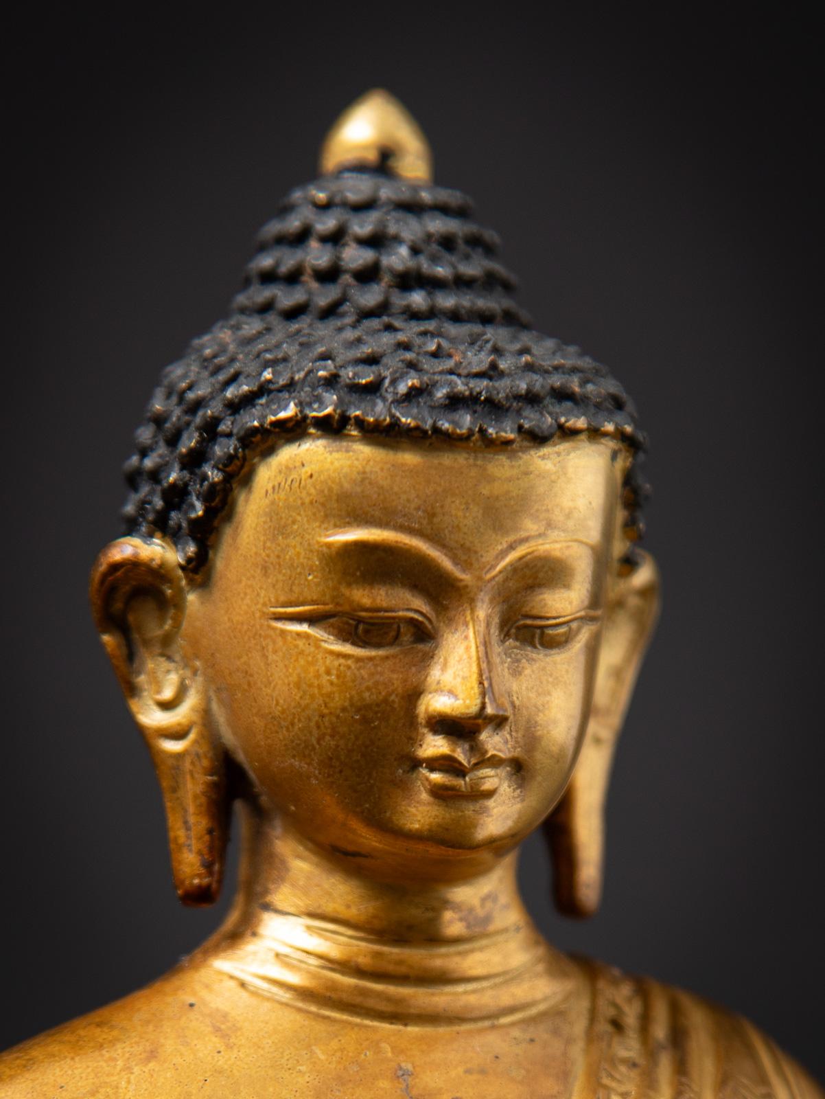 Middle 20th century Old bronze Nepali Medicine Buddha statue - OriginalBuddhas 1