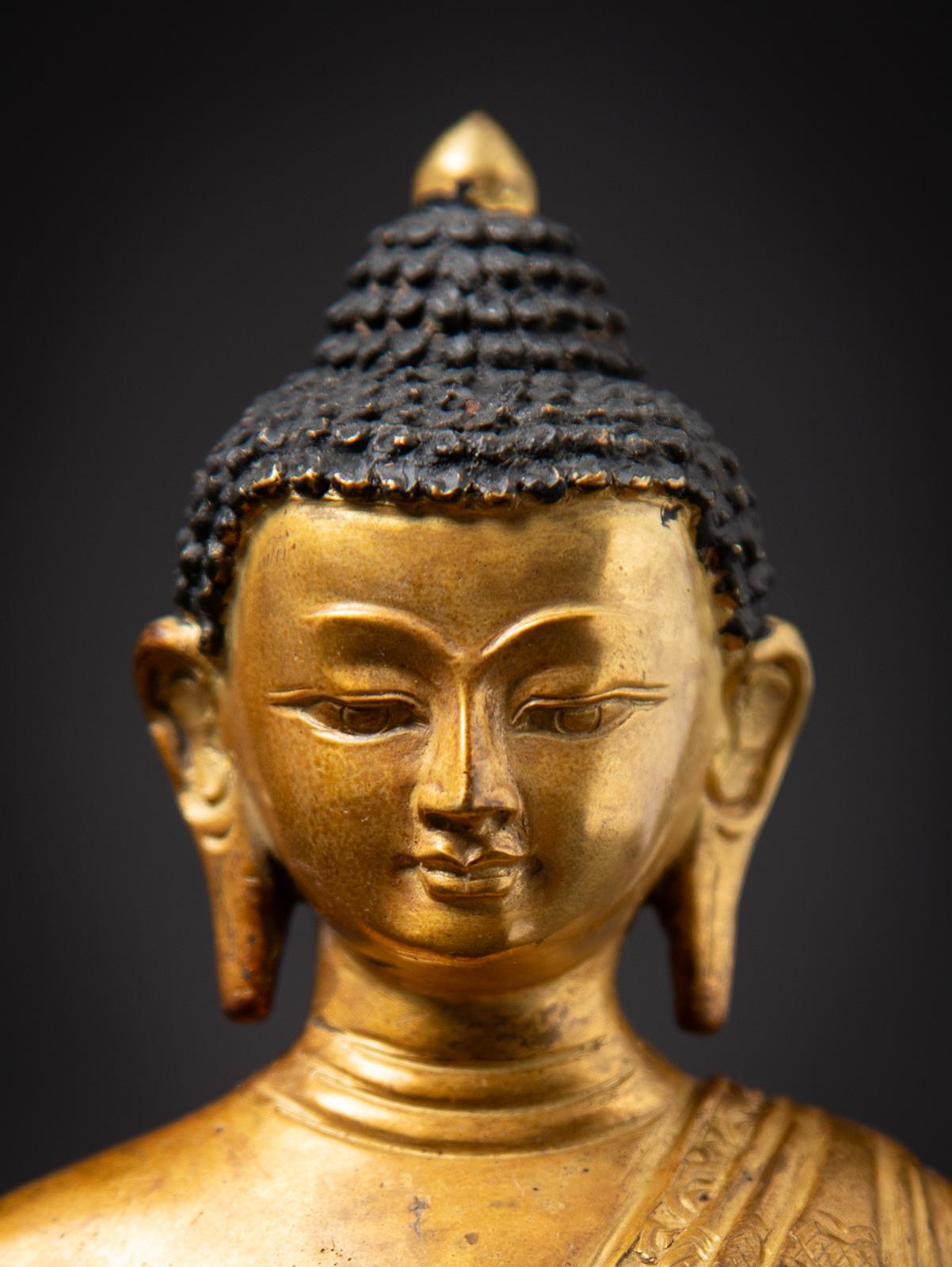 Middle 20th century Old bronze Nepali Medicine Buddha statue - OriginalBuddhas 2