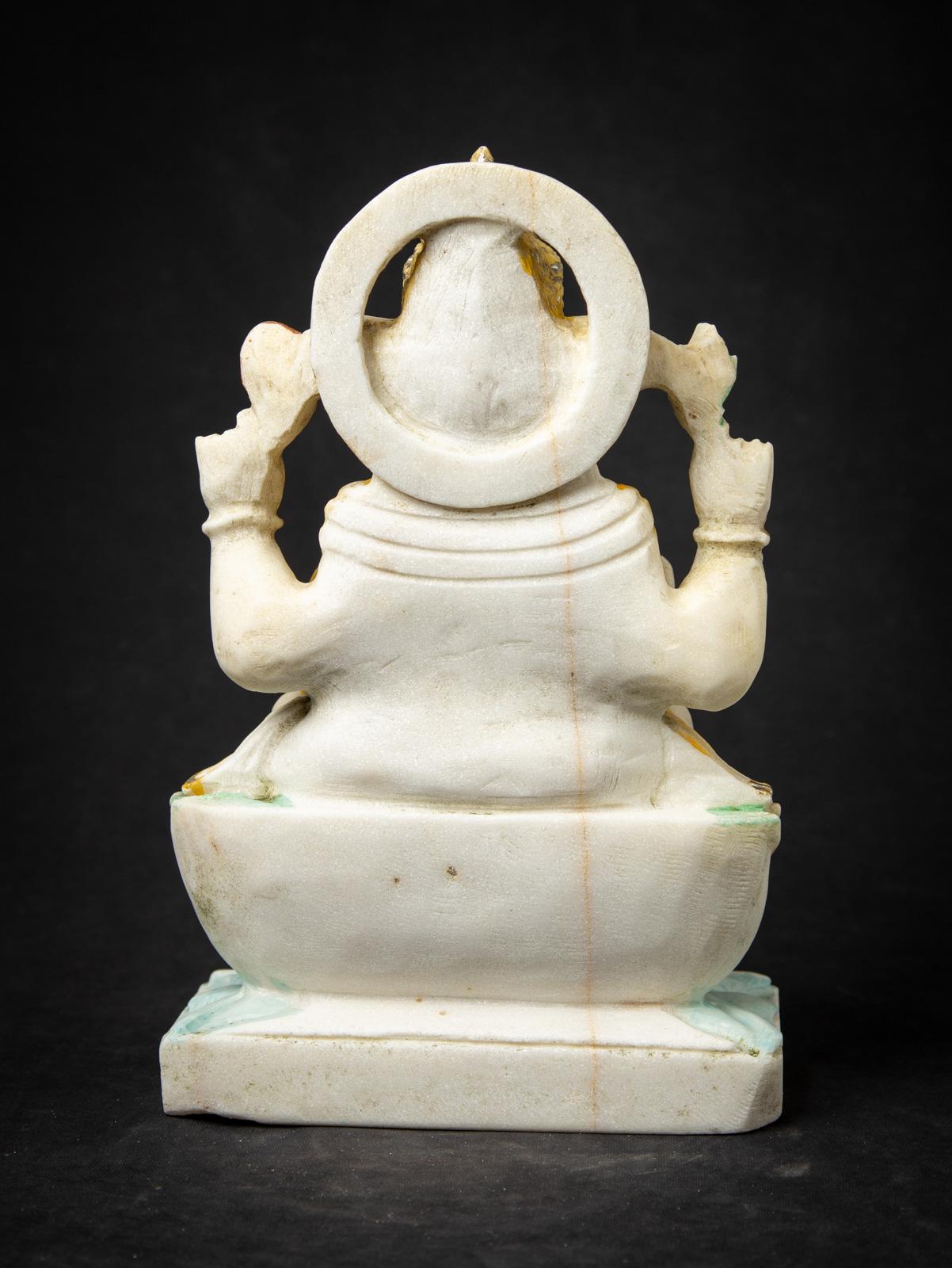 Middle 20th century Old marble stone Ganesha statue - Original Buddhas For Sale 3
