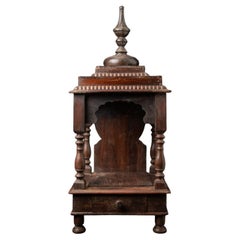 Middle 20th century Old wooden Indian temple from India - OriginalBuddhas