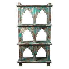 Middle 20th century Old wooden temple from India from India