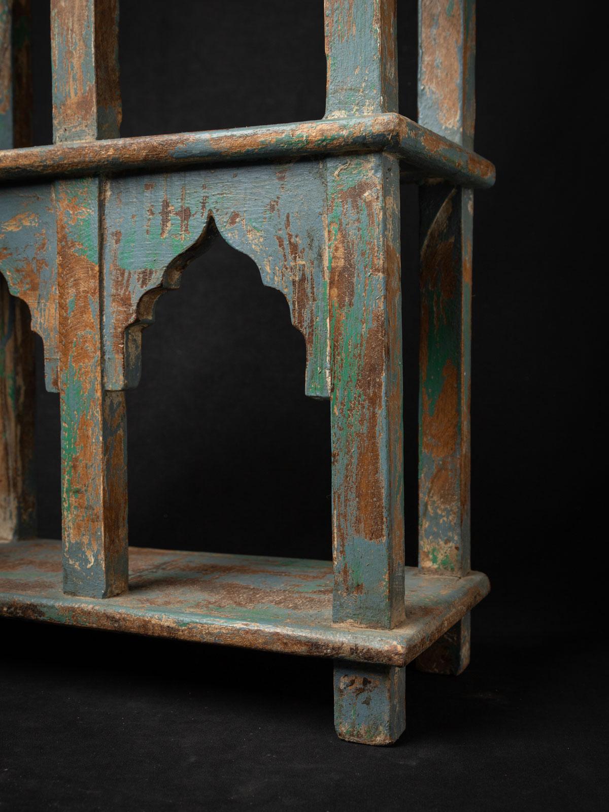 Antico tempio in legno dell'India del XX secolo - OriginalBuddhas in vendita 11