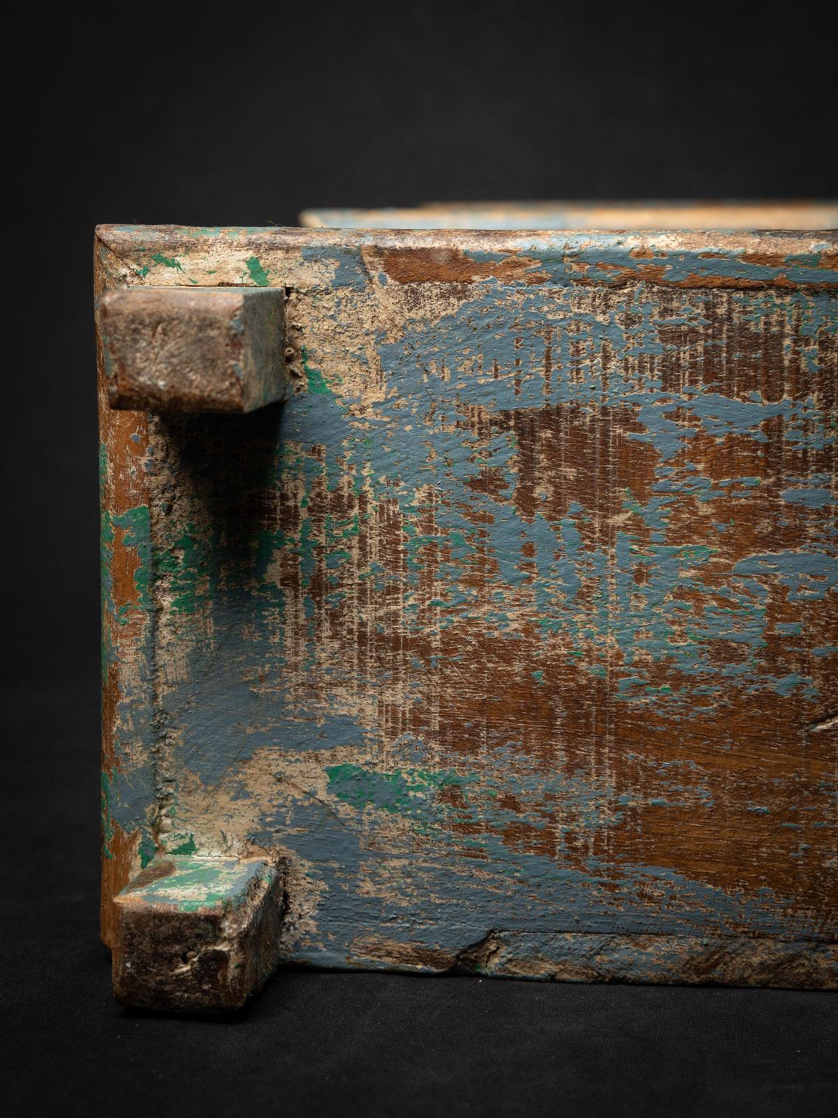 Antico tempio in legno dell'India del XX secolo - OriginalBuddhas in vendita 13