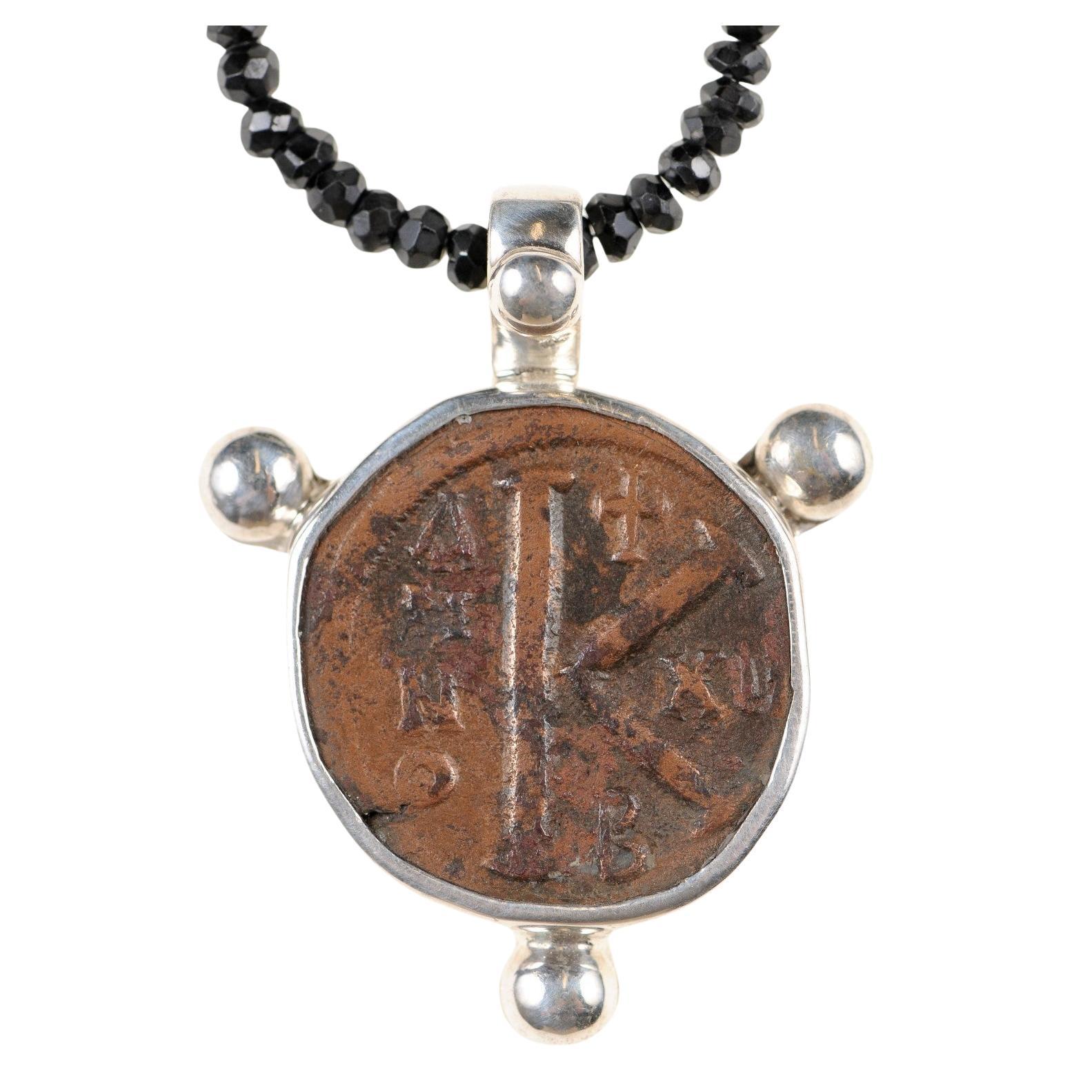 Middle Ages Byzantine Coin Pendant (pendant only)