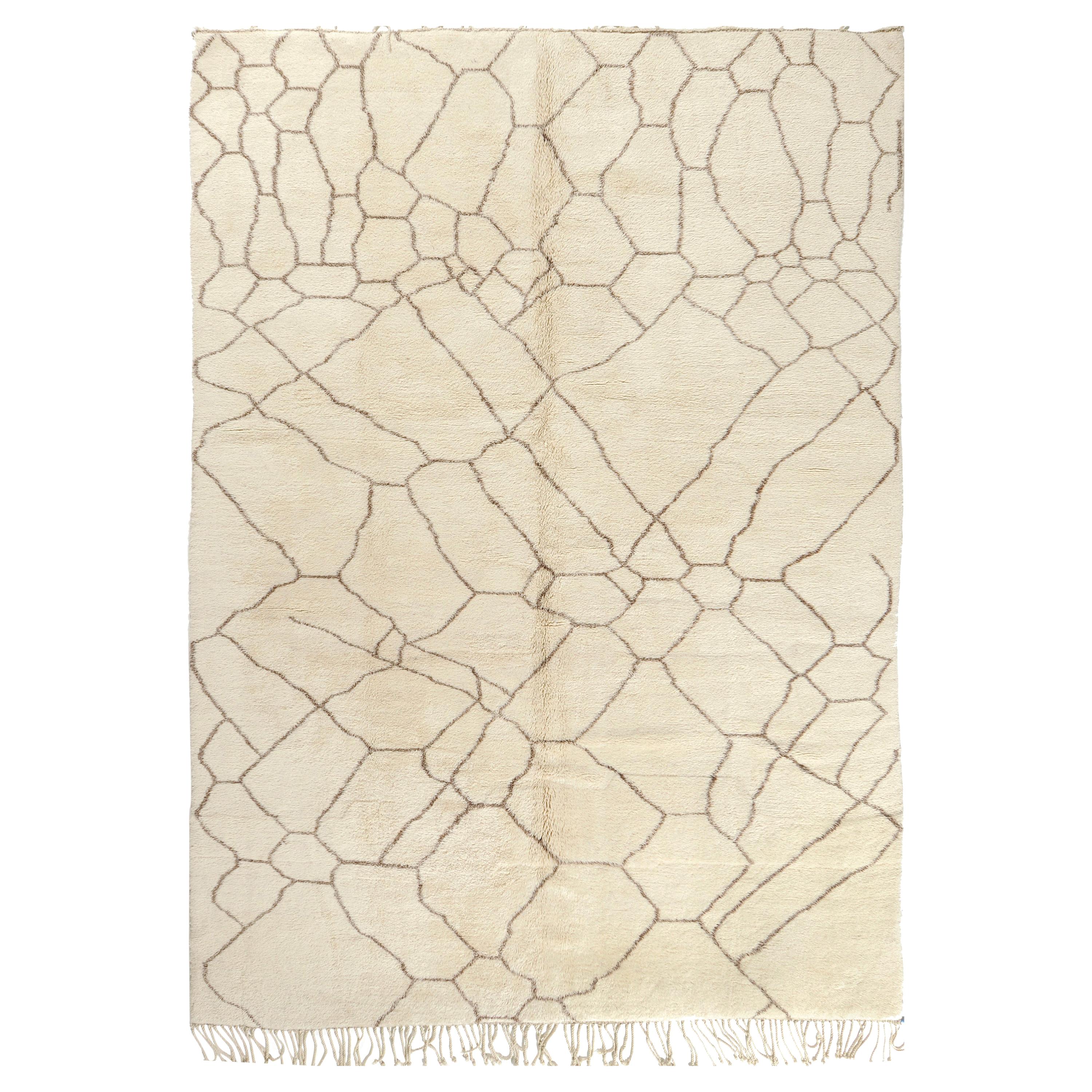 Moroccan Zanafi Tribe Rug For Sale at 1stDibs