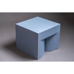 Middle Brow Stool in Resin, Stone Aggregate & Fiberglass by Zachary A. Design