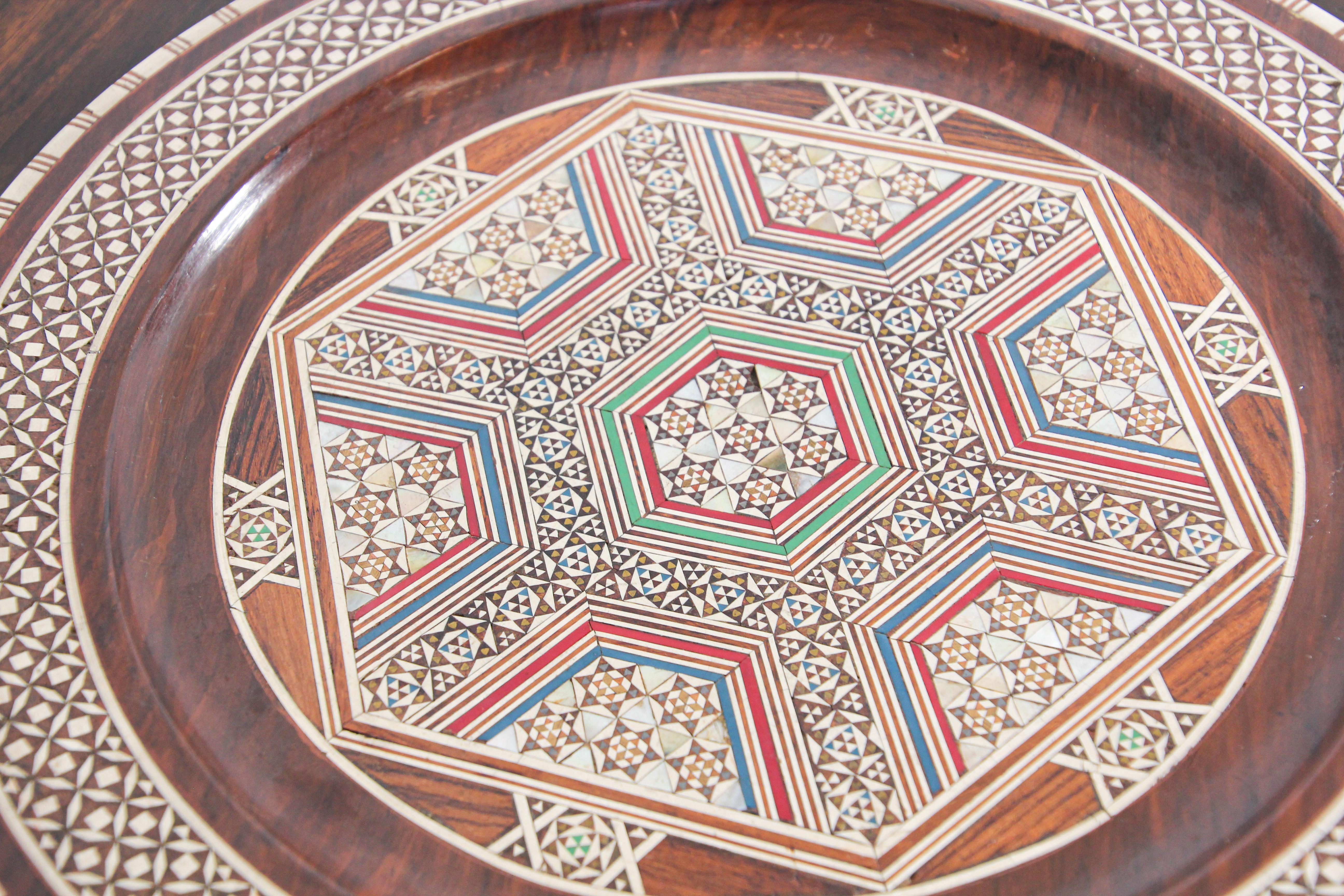 egyptian decorative plates