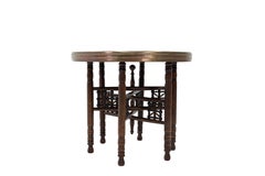 antique middle-Eastern Folding Table