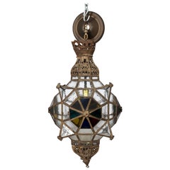 Middle Eastern Glass Lantern