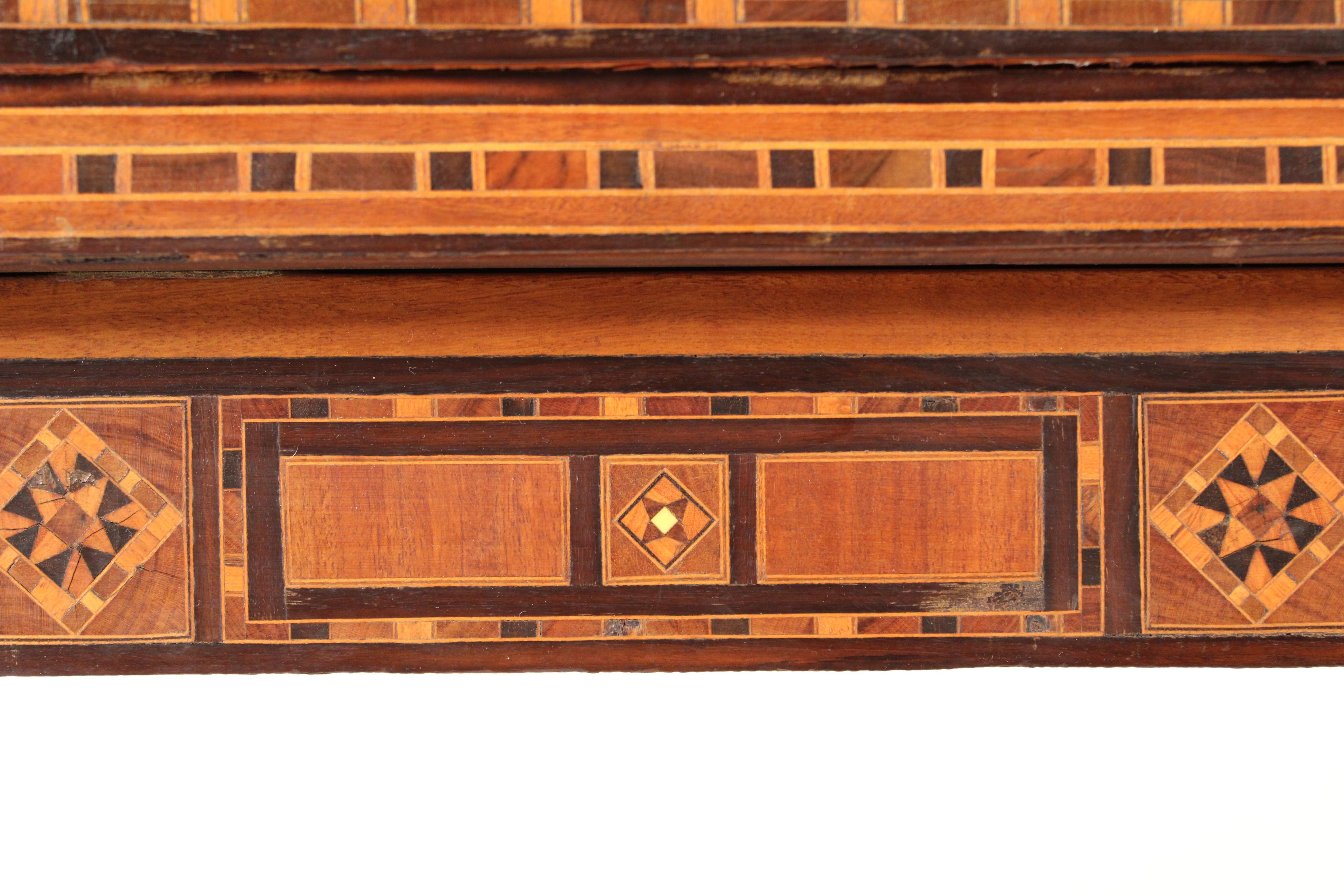 Middle Eastern Inlaid Games Table 6