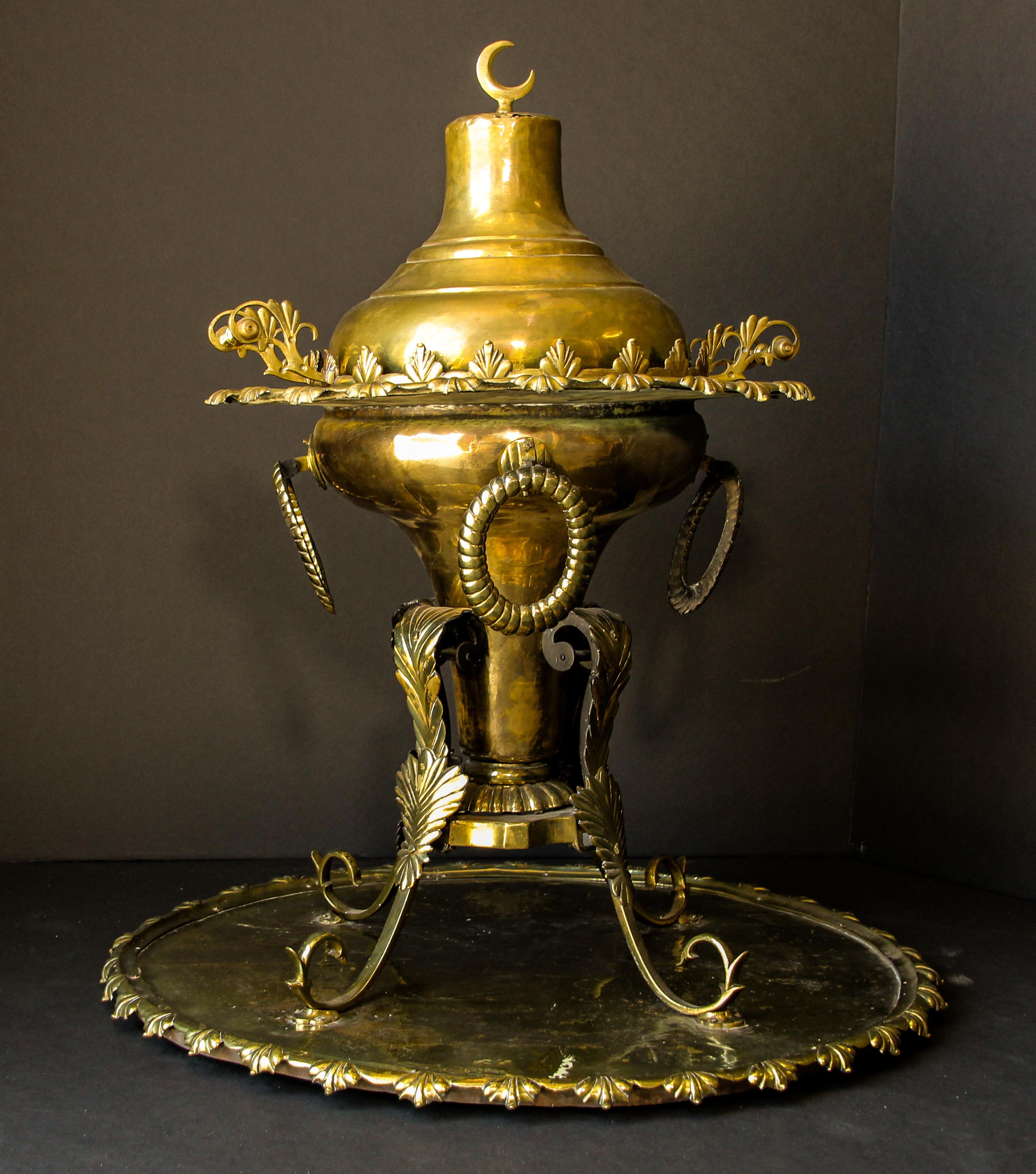 how to clean brass incense burner