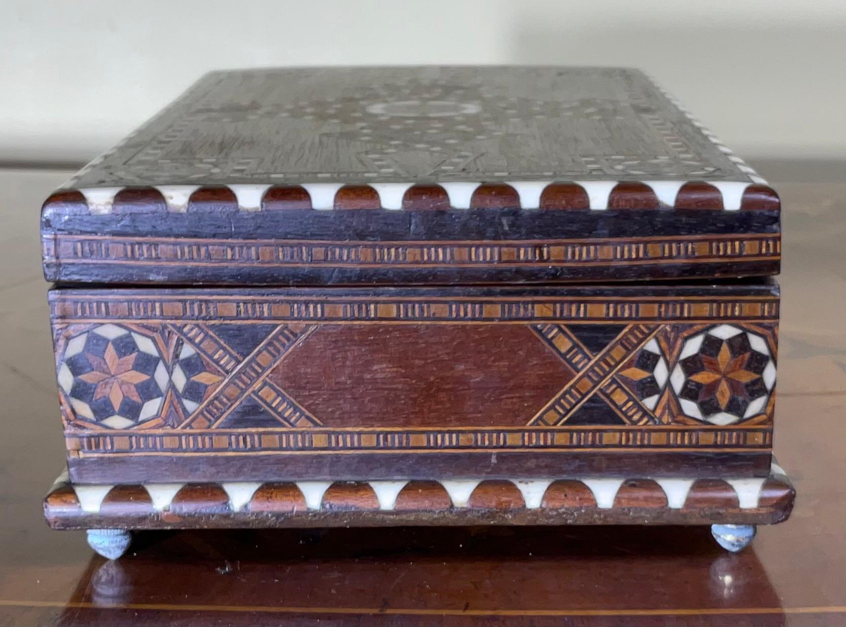 20th Century Middle Eastern Moorish  Jewelry Box