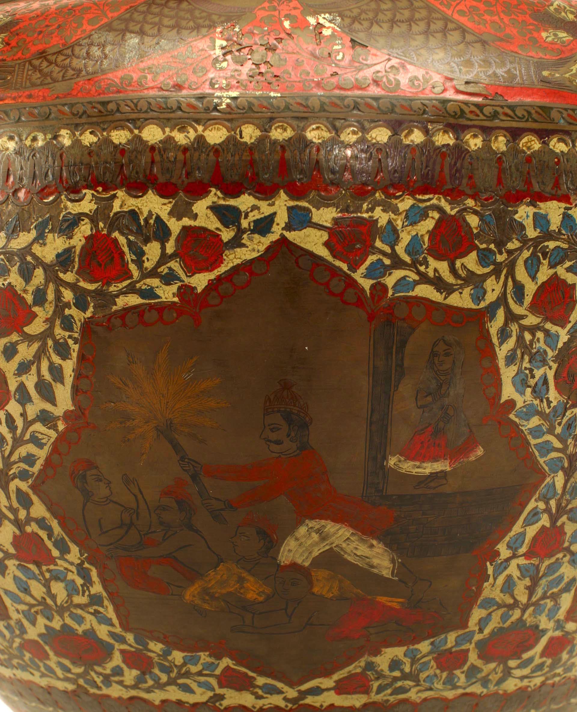 Moorish Style Monumental Palace Vase For Sale 1
