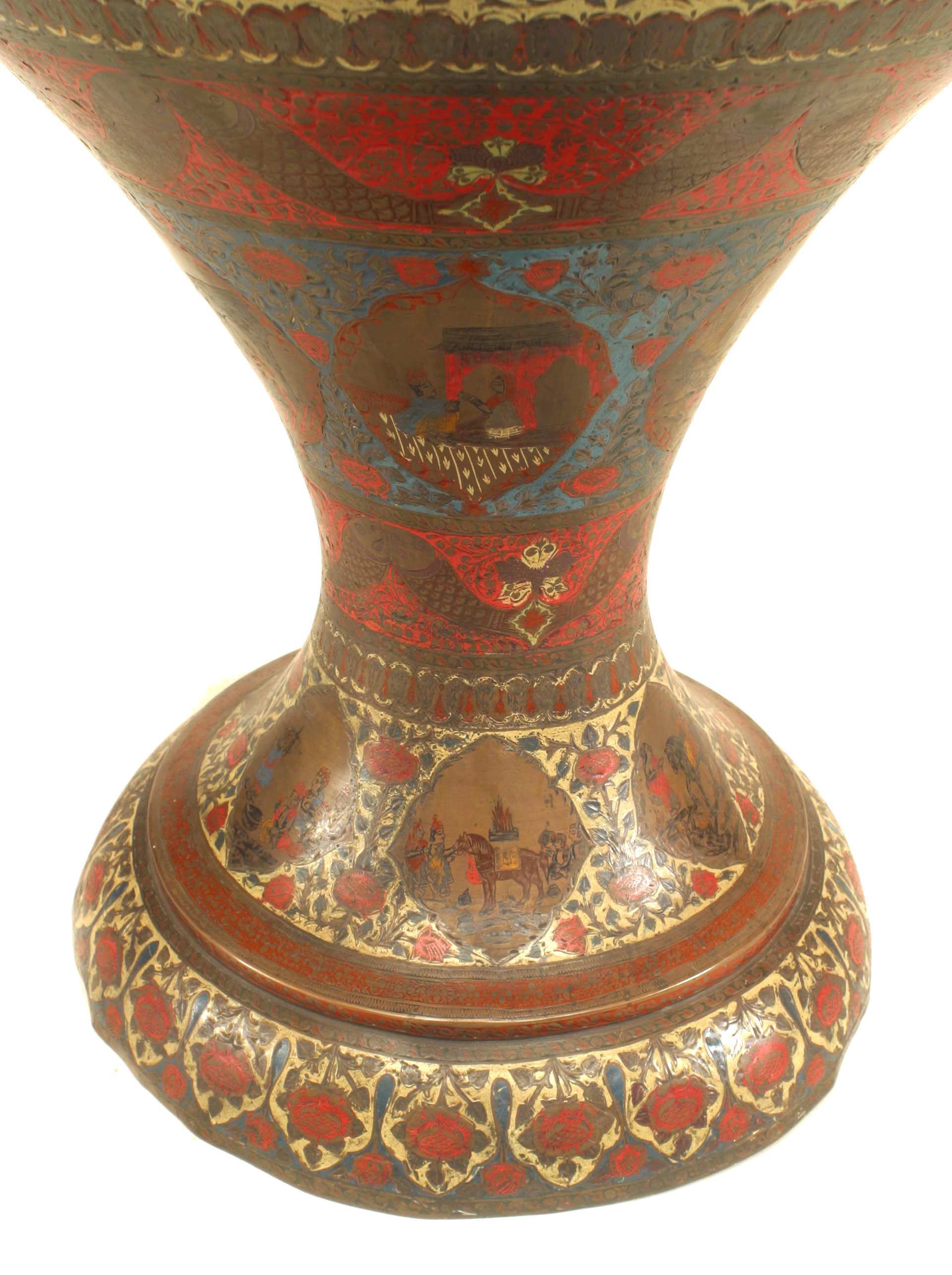 Moorish Style Monumental Palace Vase For Sale 2