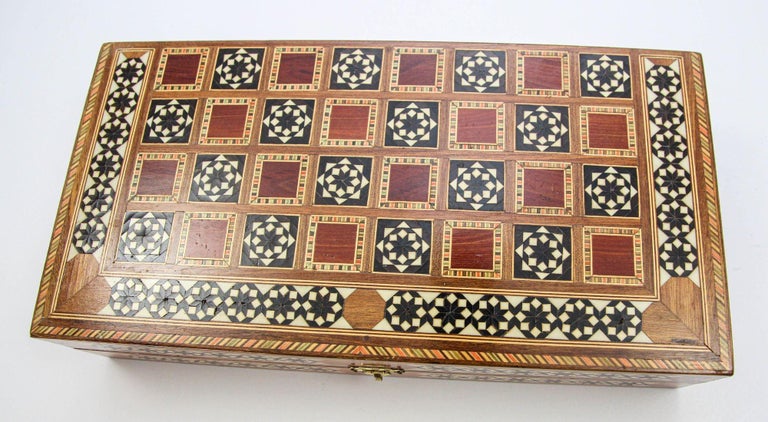 Petit Backgammon pliable en bois