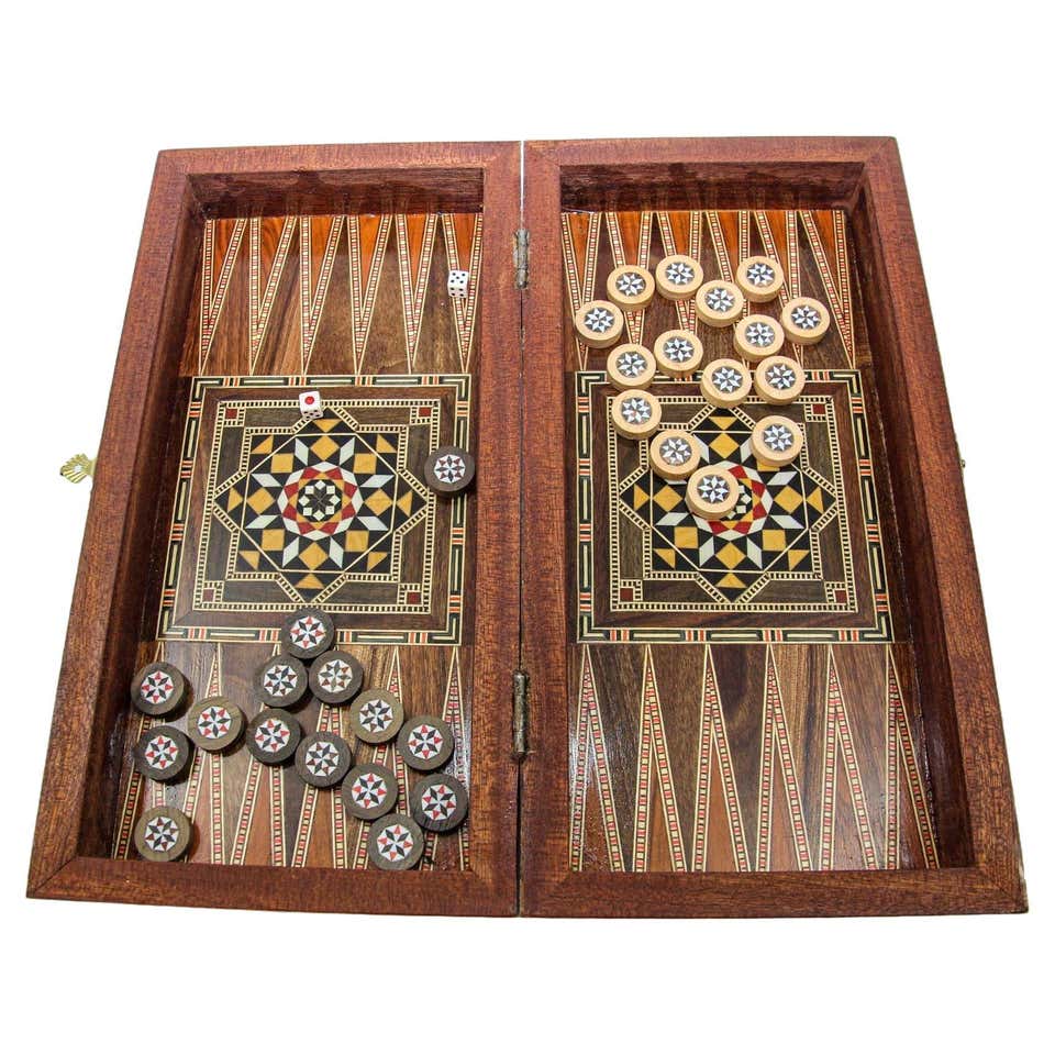 Middle Eastern Persian Khatam Chess Game at 1stDibs | khatam chess ...