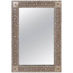 Middle Eastern Mother-of-Pearl Inlaid Mirror