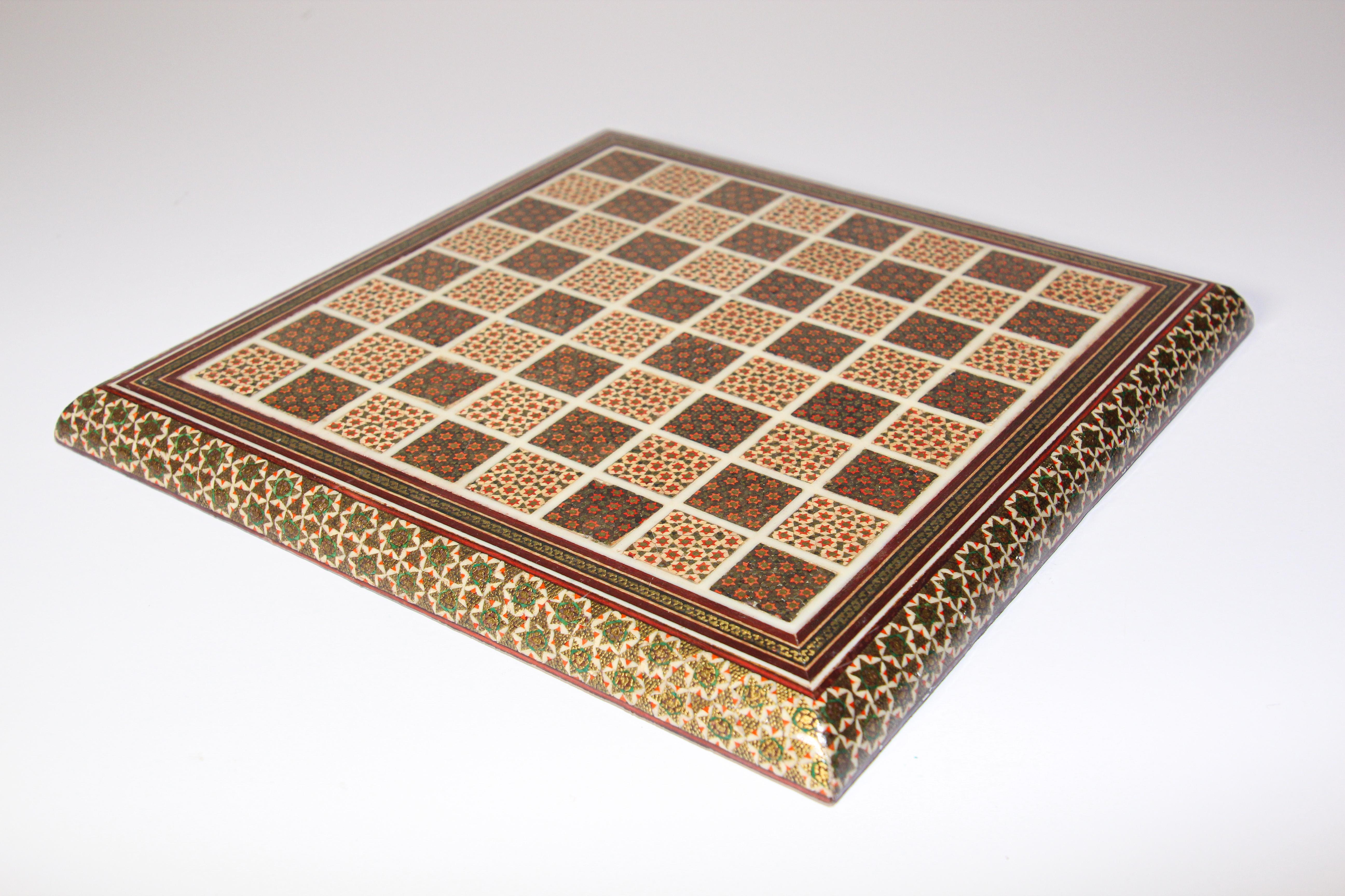 Middle Eastern Persian Khatam Chess Game 9