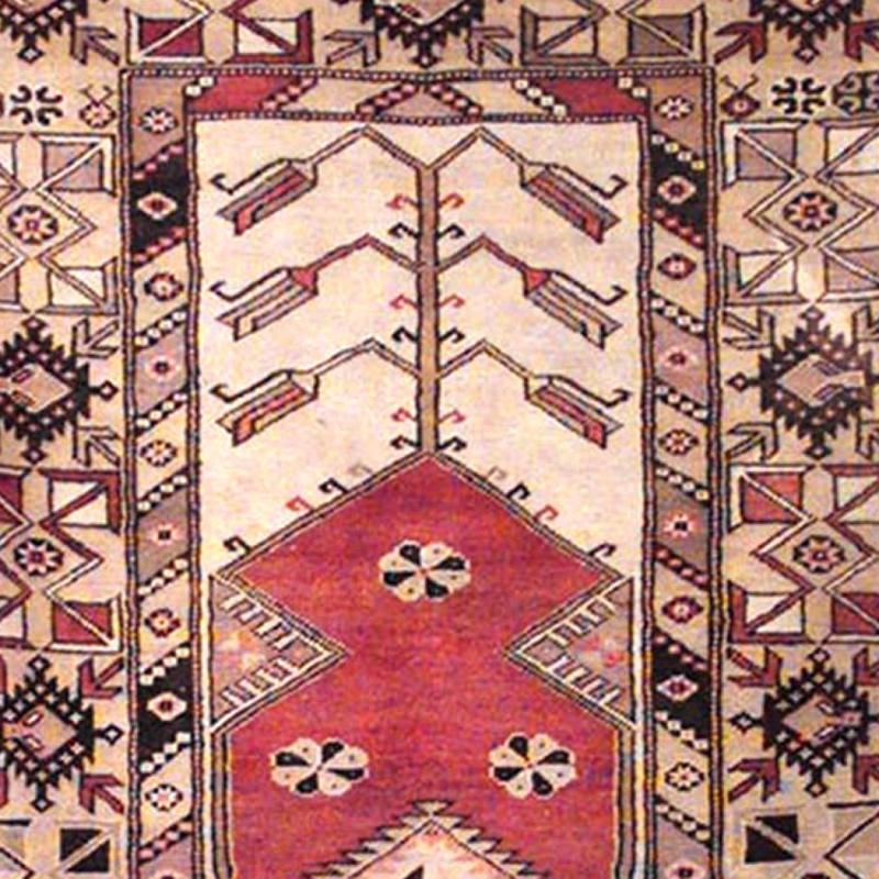 Unknown Middle Eastern Persian Wool Prayer Rug For Sale