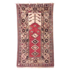 Middle Eastern Persian Wool Prayer Rug