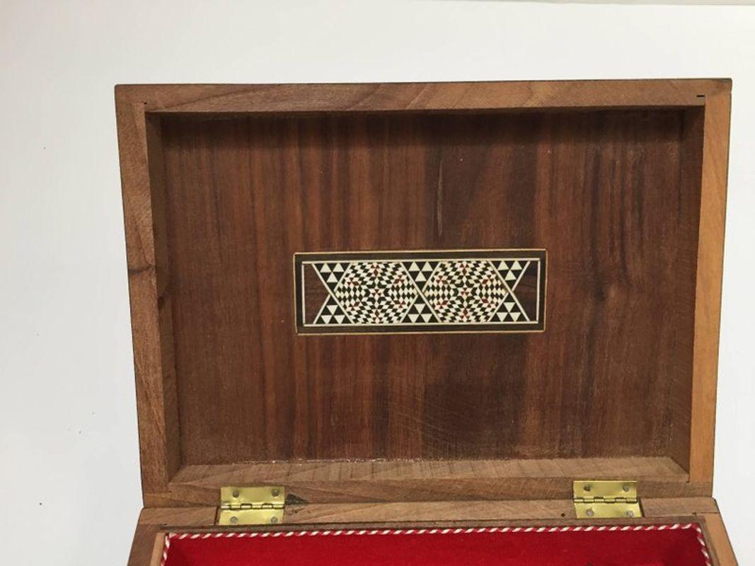 Middle Eastern Syrian Inlay Jewelry Box For Sale 2