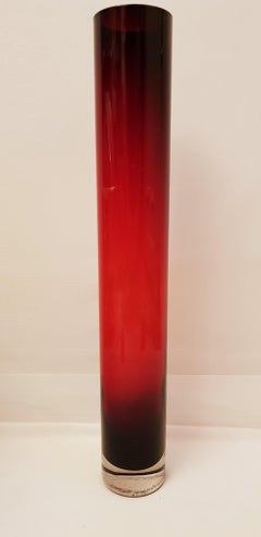 Middle of Century Incisi Murano Glass Vase