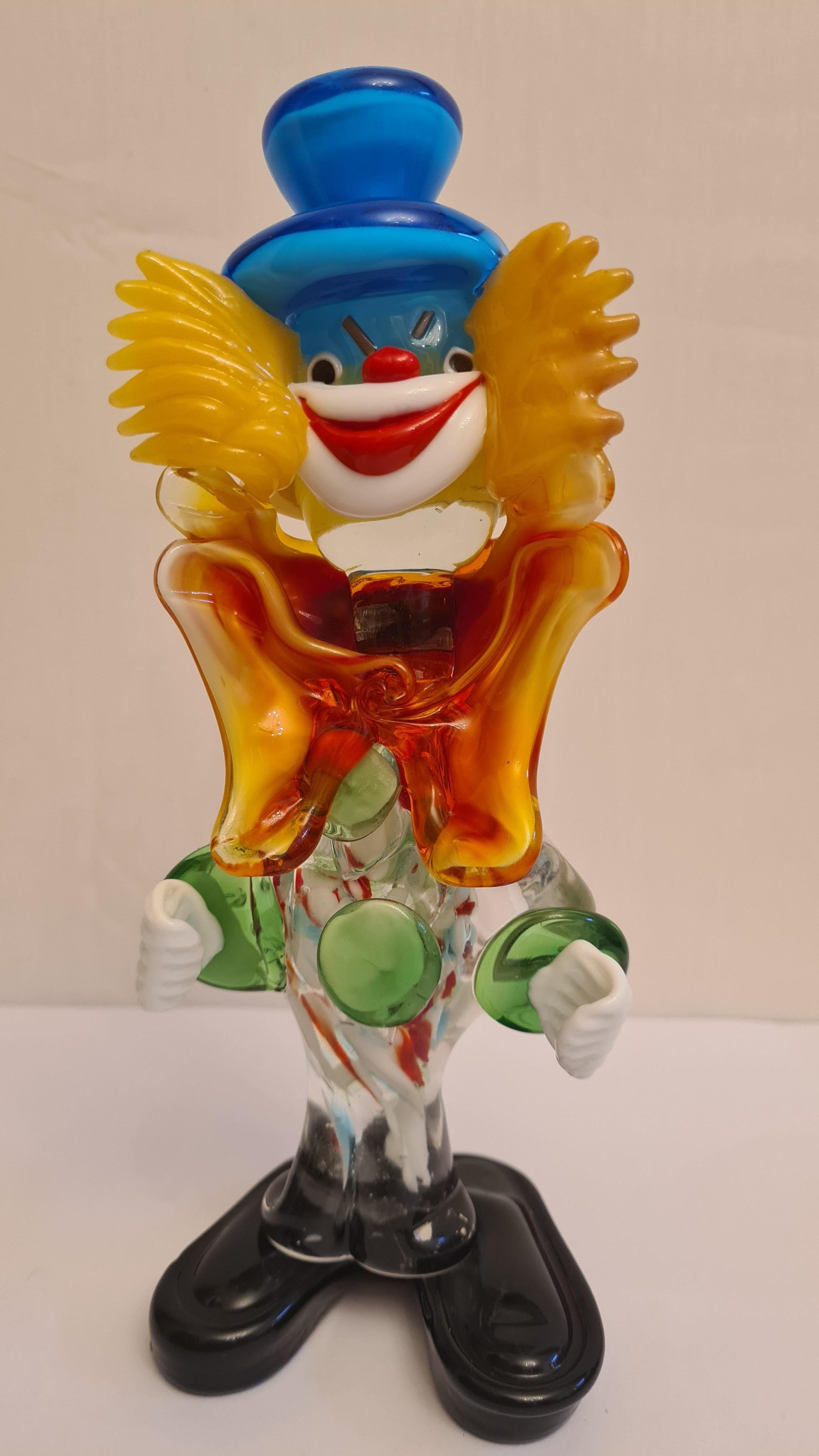 glass clowns ebay