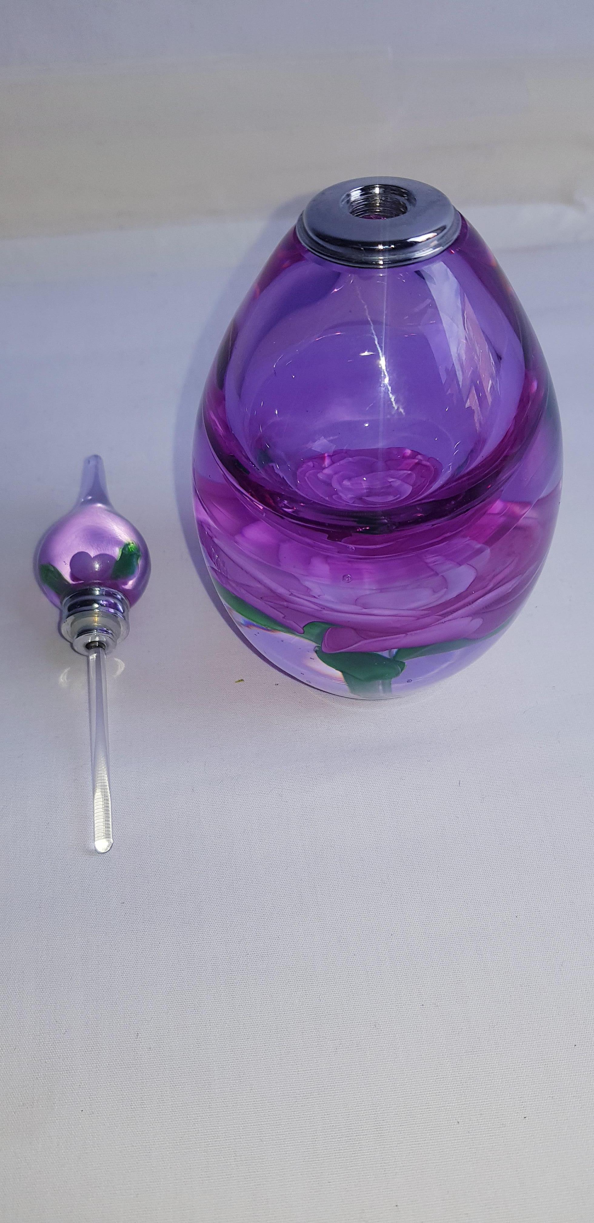 Middle of Century Murano Glass Perfume Bottle 1