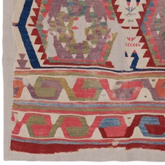 Middle of the 18th Century Central Anatolia Aksehir Kilim