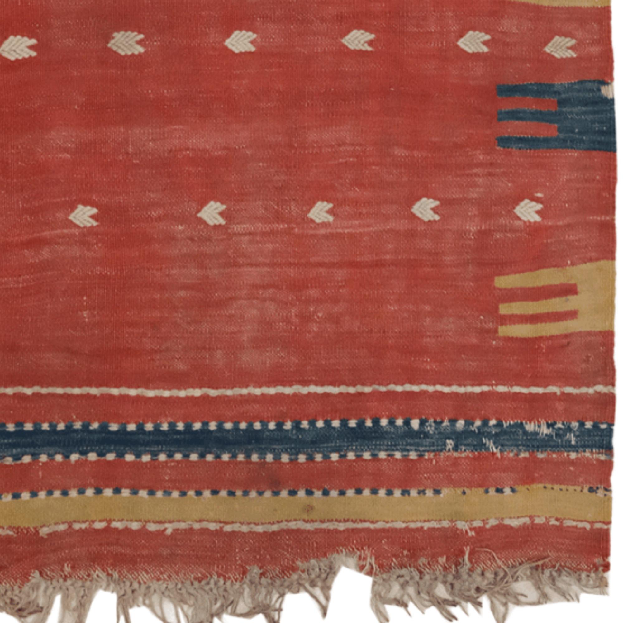 Kilim anatolico della metà del XIX secolo In condizioni buone in vendita a Sultanahmet, 34
