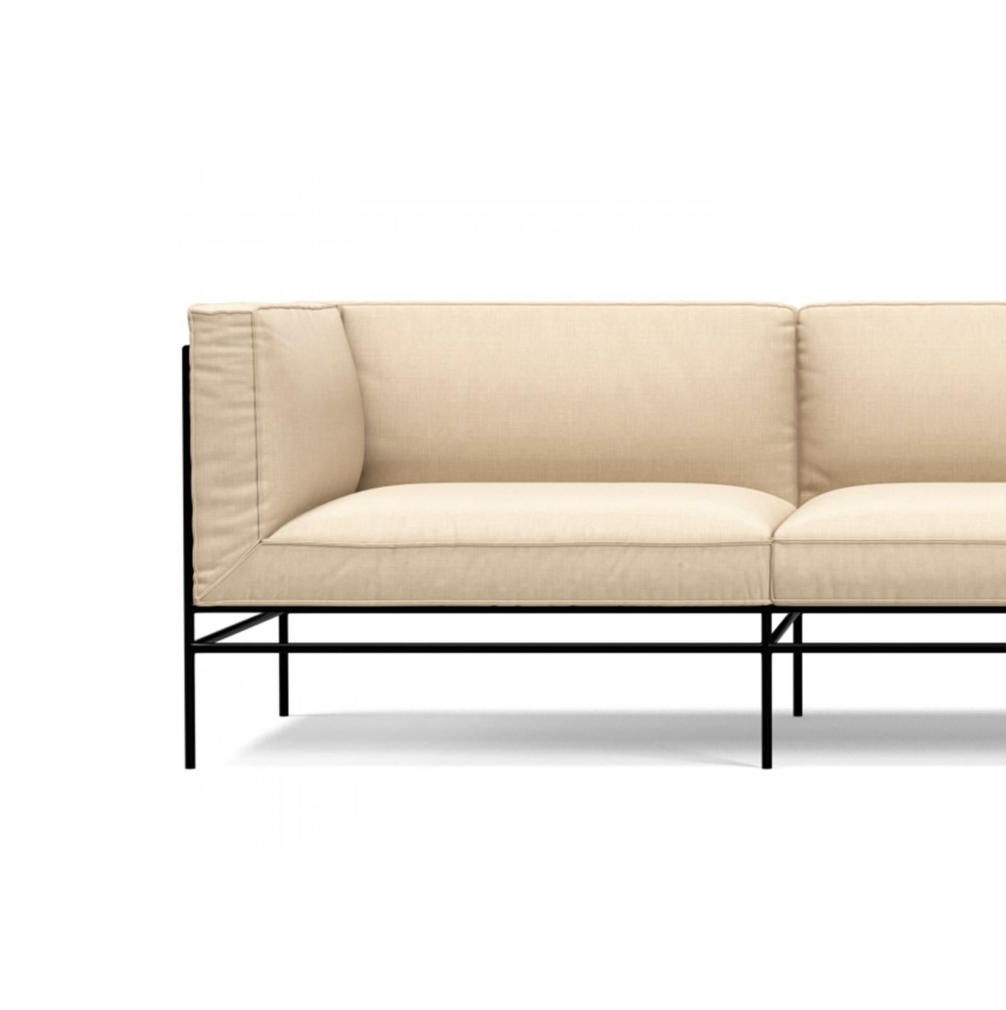  'Middleweight' Three Seater Sofa by Michael Anastassiades for Karakter

Middleweight is Michael Anastassiades’ very first upholstered piece of furniture. The piece captures the best of two worlds, the Italian super lounge sofa on one side and the