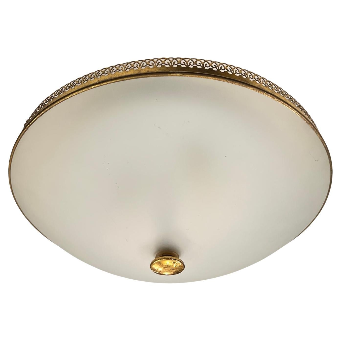 Midentury Flush Mounted Light Fixture