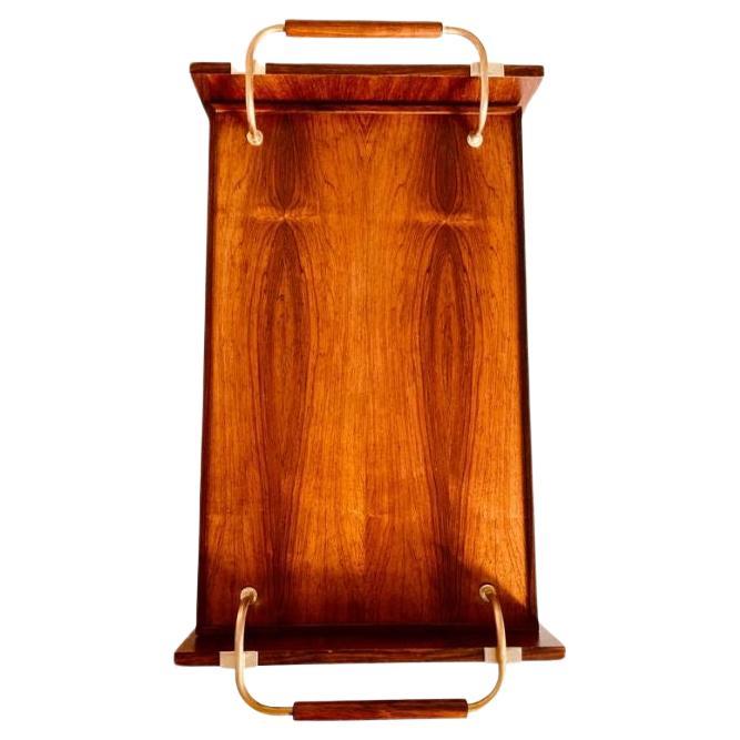 The Modern Wood Rolle Bar Cart, Italy 1960s en vente 3