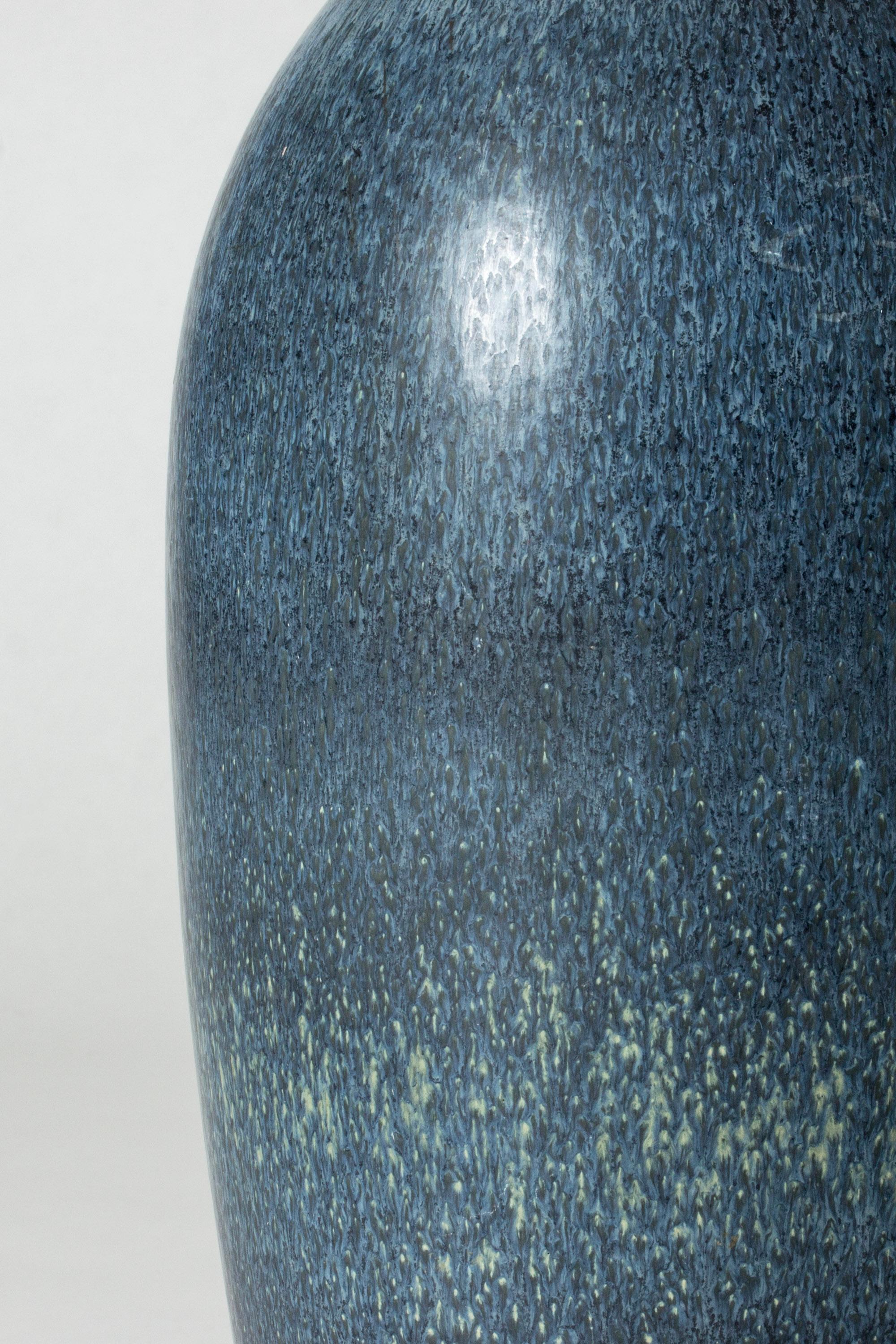 Mid-20th Century Midentury Stoneware Floor Vase, Carl-Harry Stålhane, Rörstrand, Sweden, 1950s For Sale