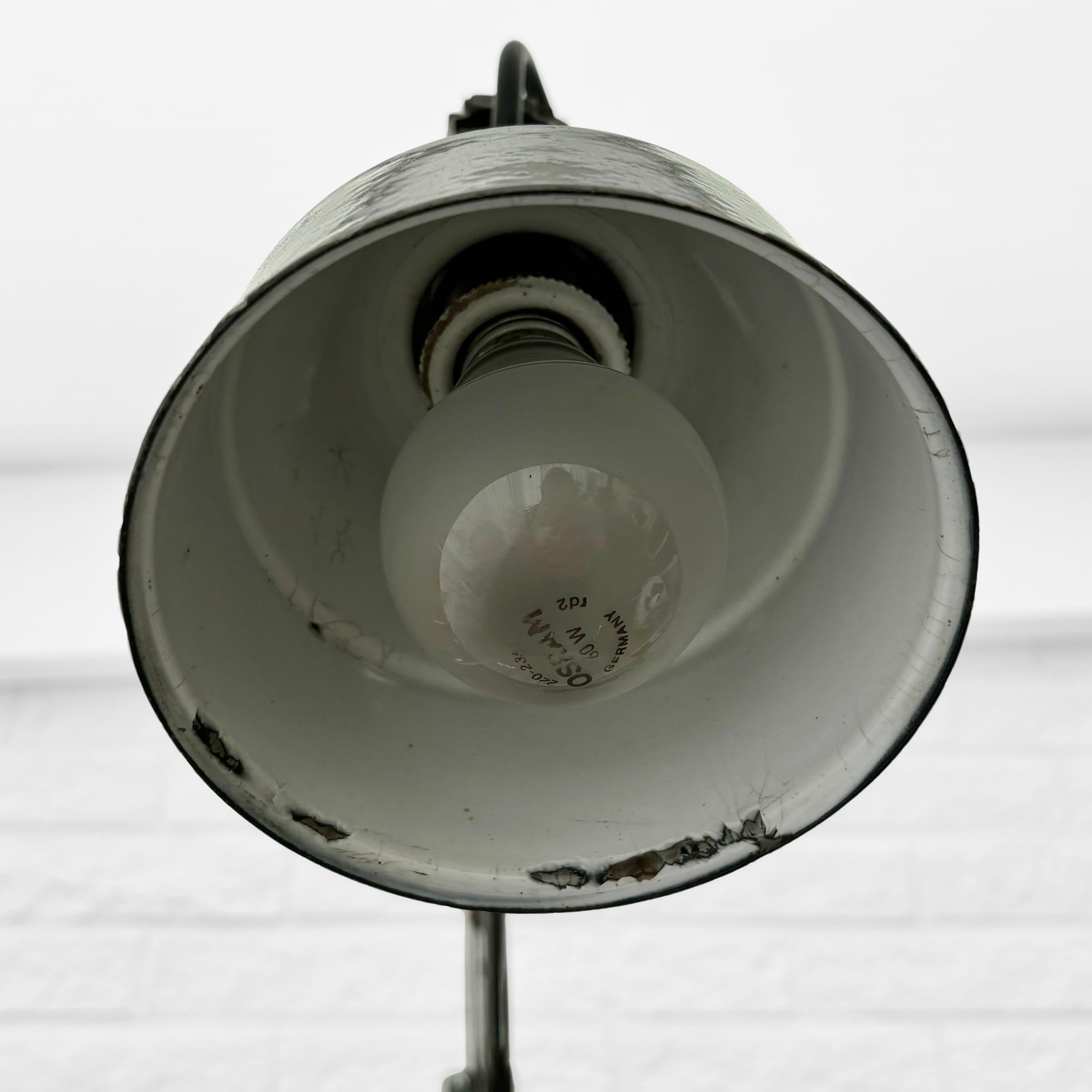 Midgard-Wandleuchte im Bauhaus-Stil mit Schere von Curt Fischer, Deutschland, 1940er Jahre im Angebot 6