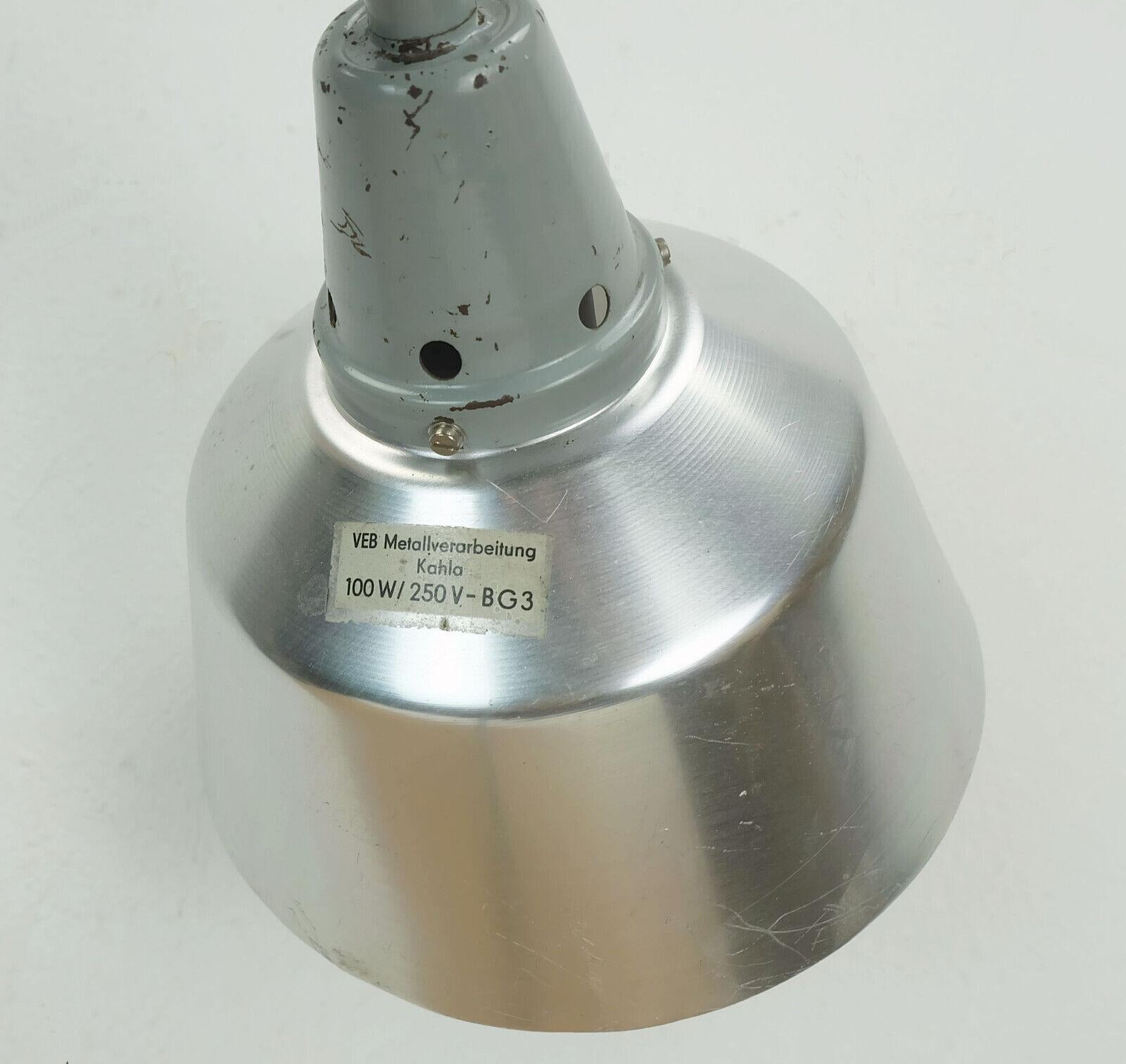 German midgard R2 DESK LAMP industrial design 1960s gdr  For Sale