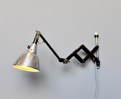 Lámpara de tijera Midgard Circa 1930s