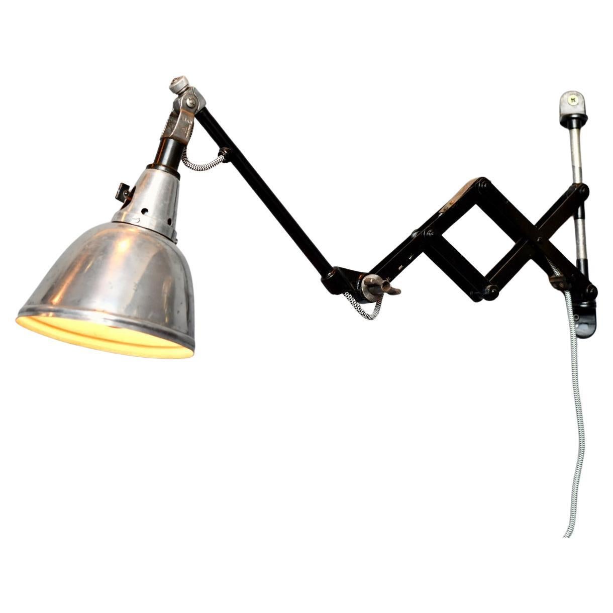 Midgard Scissor Lamp Circa 1930s