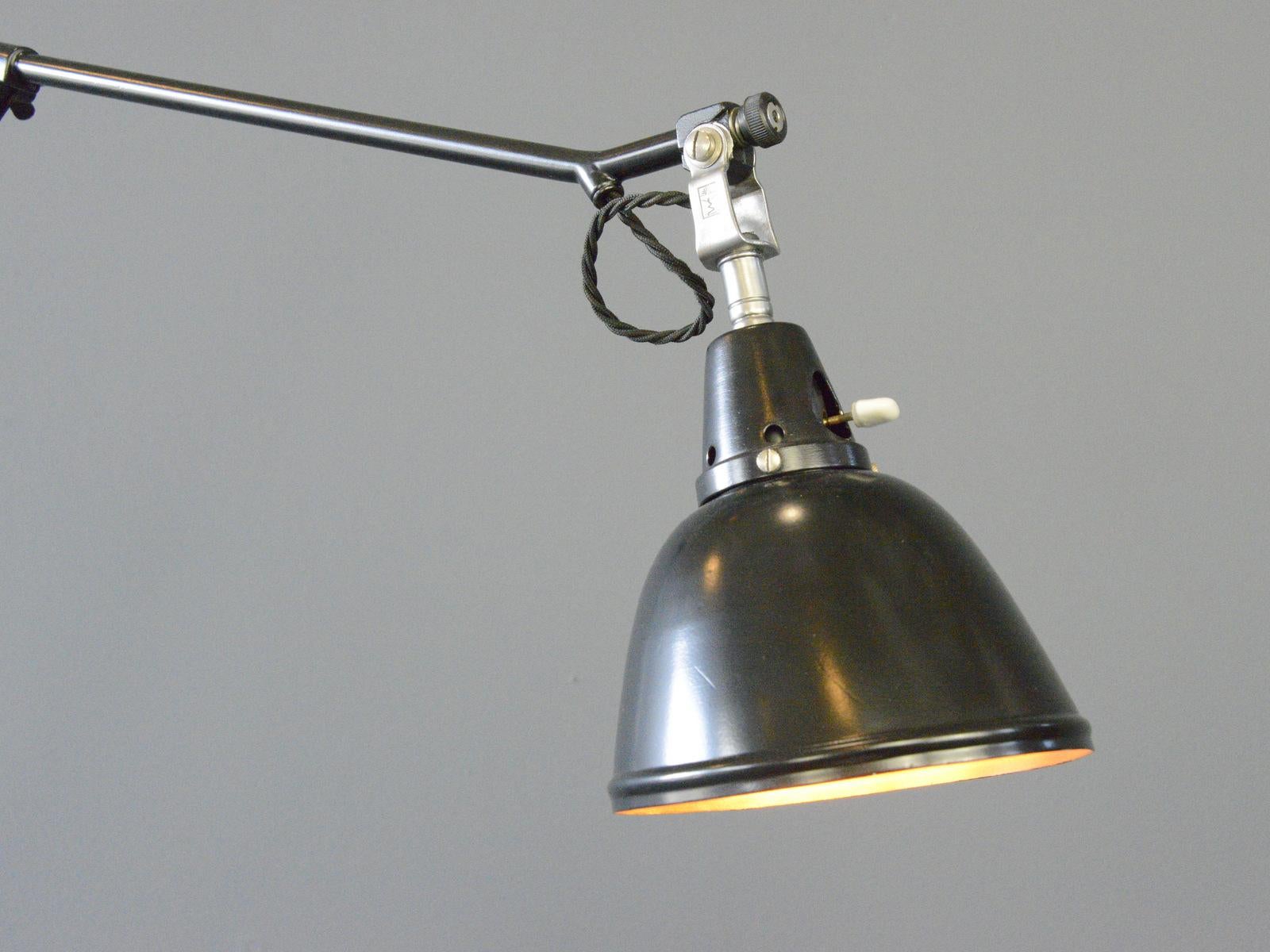 Midgard Typ 114 Table Lamp By Curt Fischer Circa 1930s 5