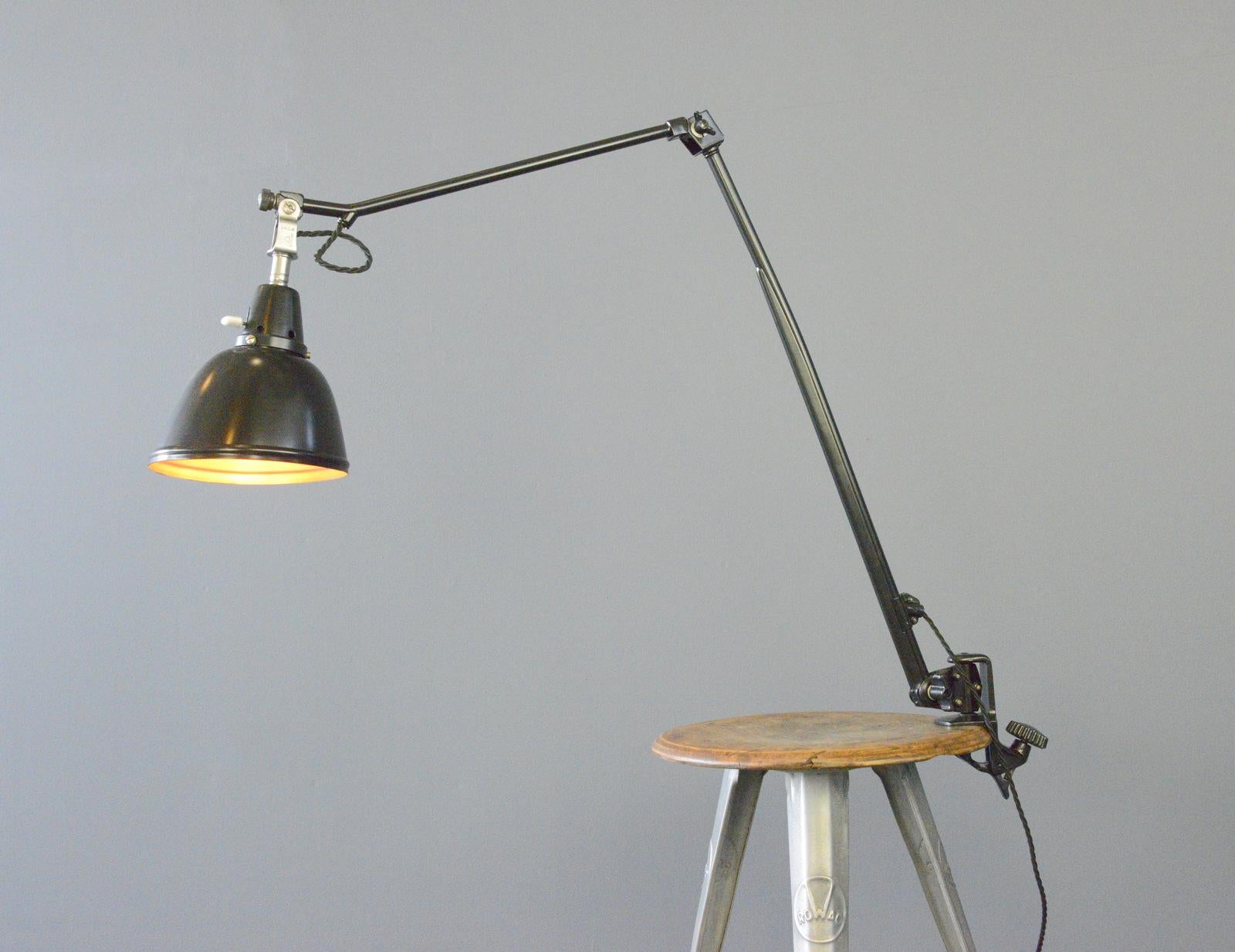 Mid-20th Century Midgard Typ 114 Table Lamp By Curt Fischer Circa 1930s For Sale