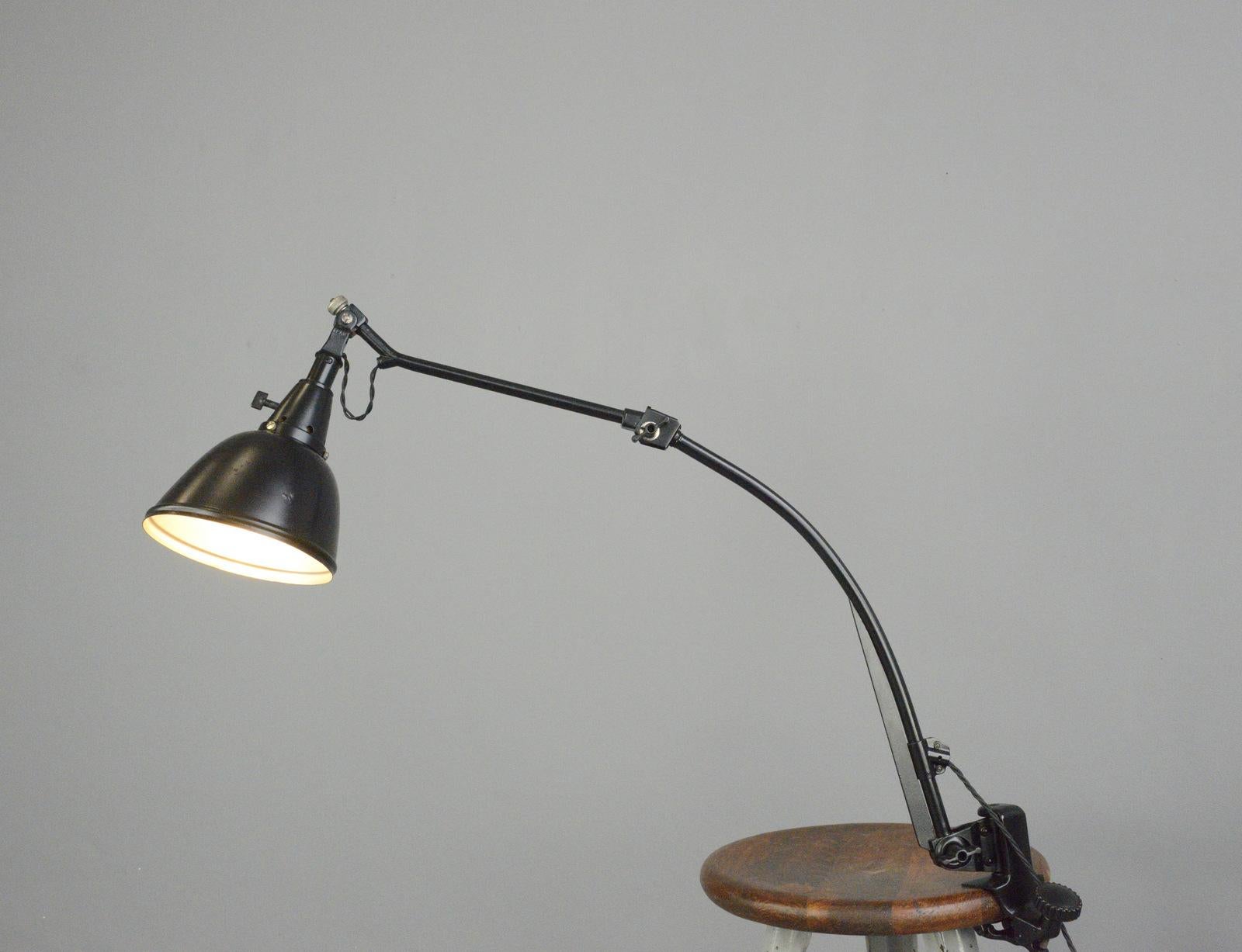 Midgard Typ 114 Table Lamp by Curt Fischer, circa 1930s 1